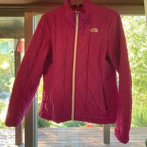 Northface Puff Jacket Hot Pink